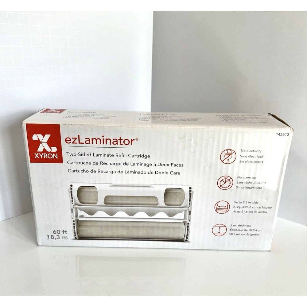 Xyron 2-Sided Laminate ezLaminator 5" x 18' Refill-Cartridge 624674/9" Laminator